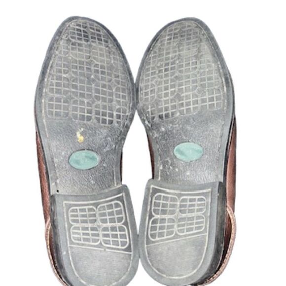 Sandro Brown Leather Shoes Size 11 D - Picture 5 of 6